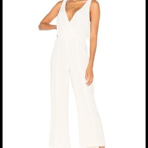 Revolve Privacy Please Jumpsuit in Ivory